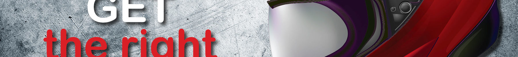 Find the right motorcycle helmet