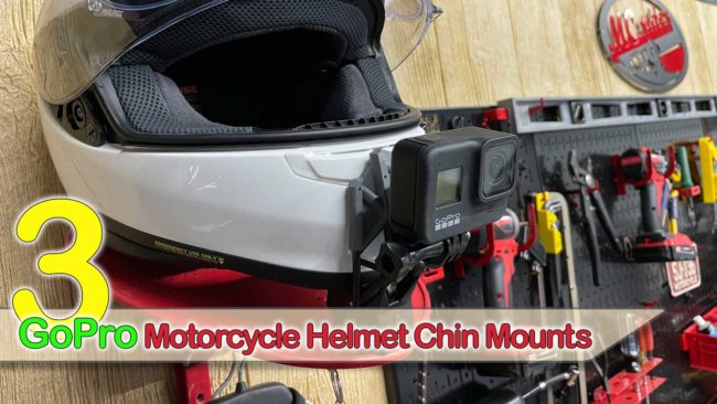gopro motorcycle helmet chin mount