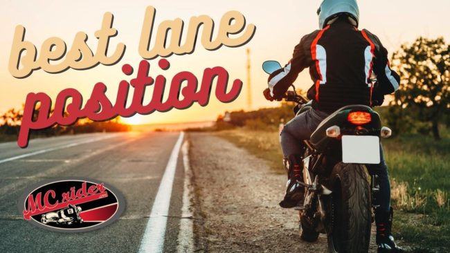 motorcycle lane position