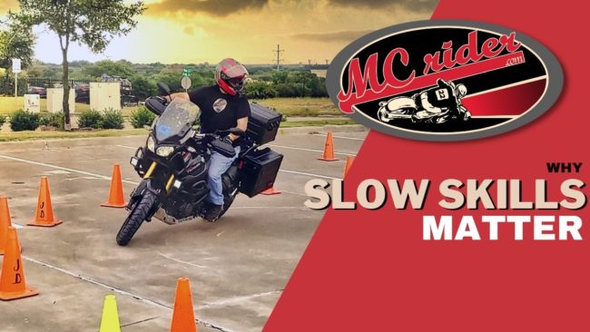 slow speed motorcycle control