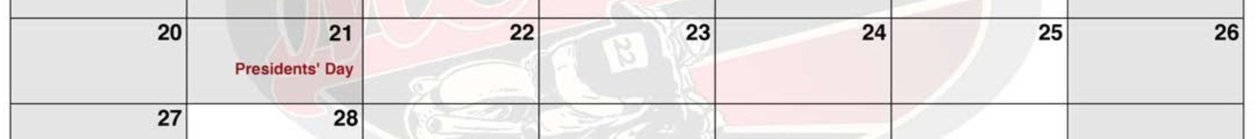 MCrider training calendar