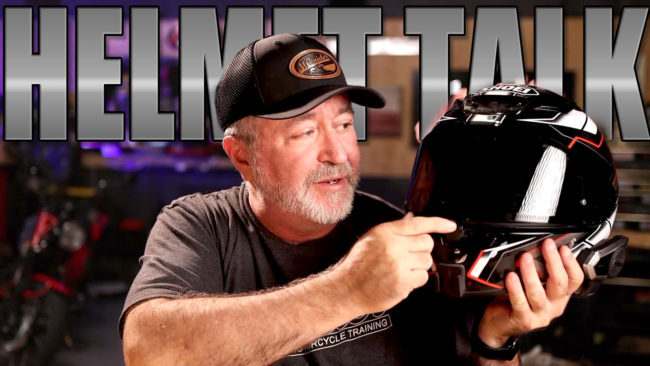 Motorcycle Helmet Talk