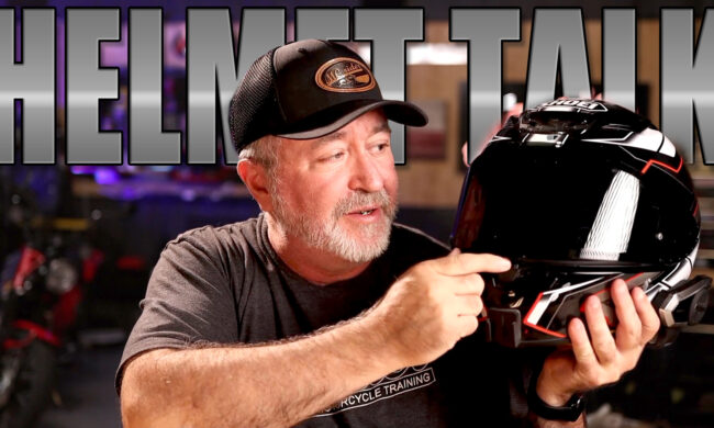 Motorcycle Helmet Talk
