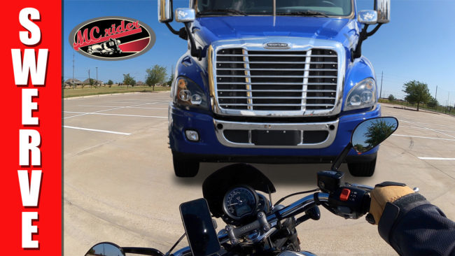 How to swerve on your motorcycle