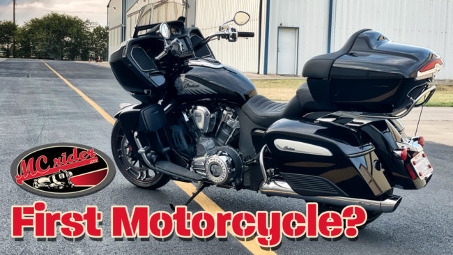 Big motorcycle new rider, first motorcycle