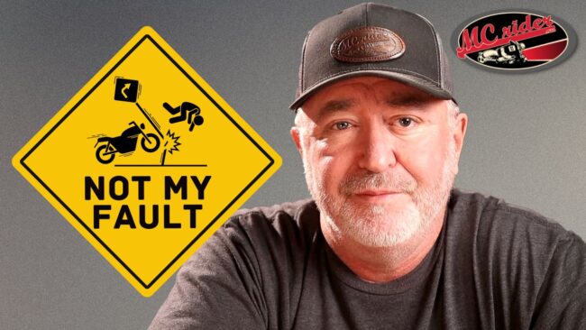 This week on MCrider let's talk about legal responsibility and moral responsibility and how they relate to crashing our motorcycles.