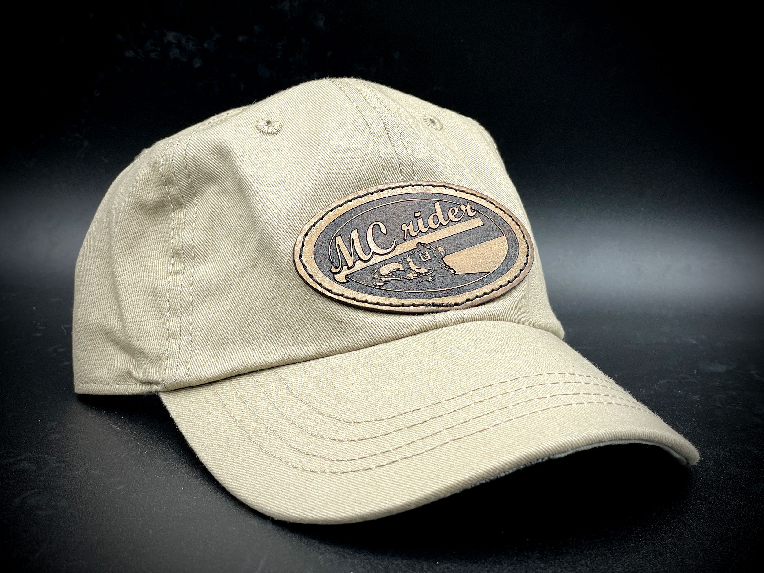 Custom Leather Patches - Personalized Faux Leather Labels For Hats, Jackets & Gifts