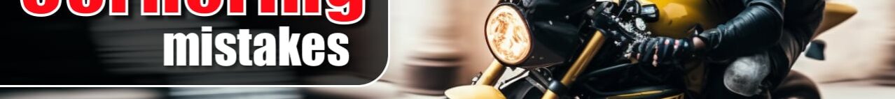 Motorcycle cornering tips