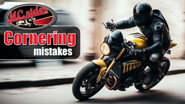 Motorcycle cornering tips