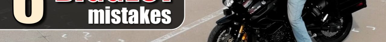 Emergency braking on a motorcycle