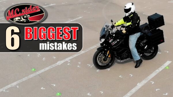 Emergency braking on a motorcycle