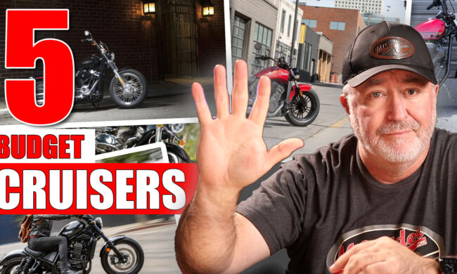 5 budget friendly motorcycle cruisers