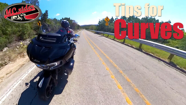 Tips for riding a motorcycle in the curves