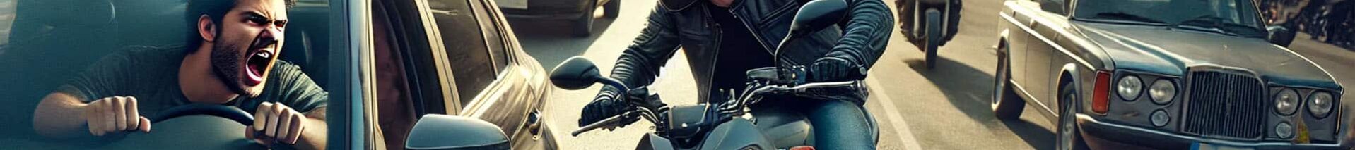 How to deal with Road Rage on a motorcycle