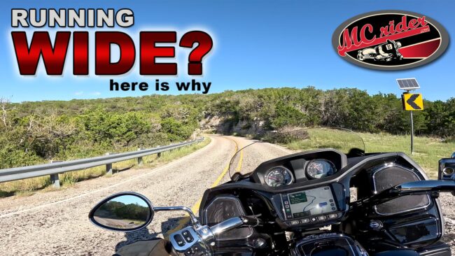 Motorcycle cornering