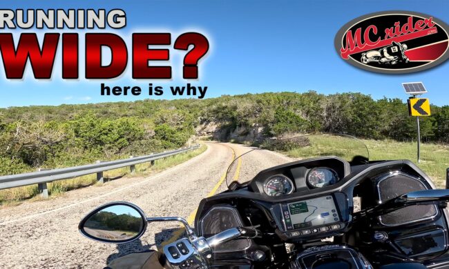 Motorcycle cornering