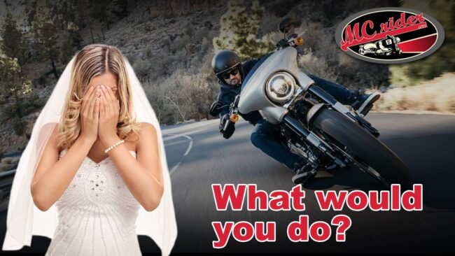 Dad skips daughters wedding for a motorcycle trip