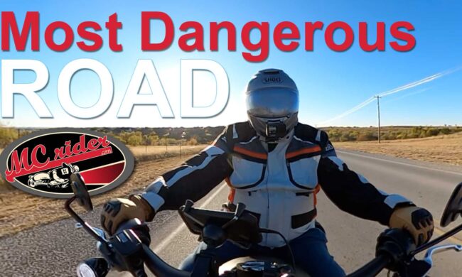 The most dangerous road for riders