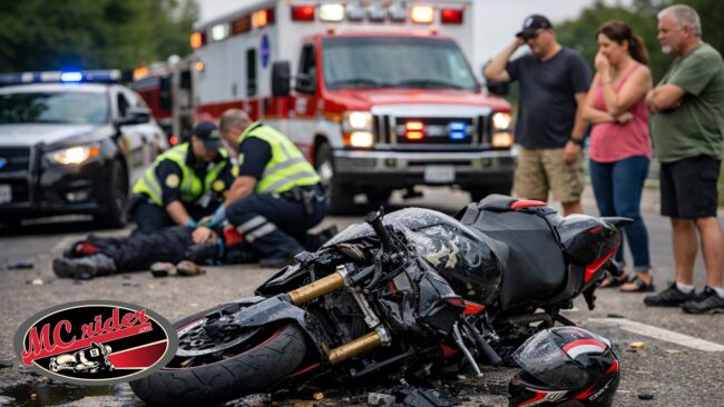 Why motorcycle riders crash