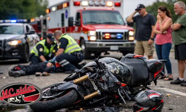 Why motorcycle riders crash