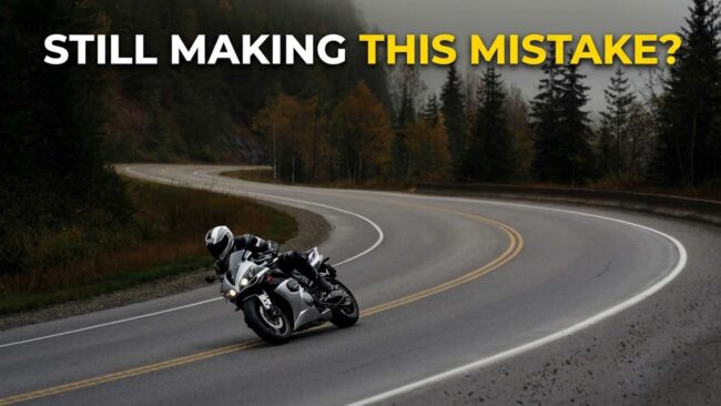 Corner Apex on a motorcycle