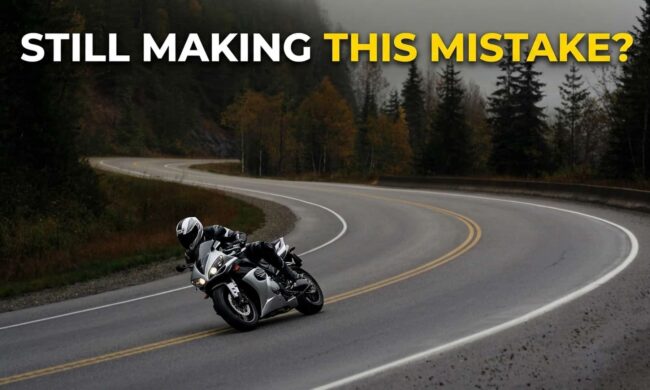 Corner Apex on a motorcycle